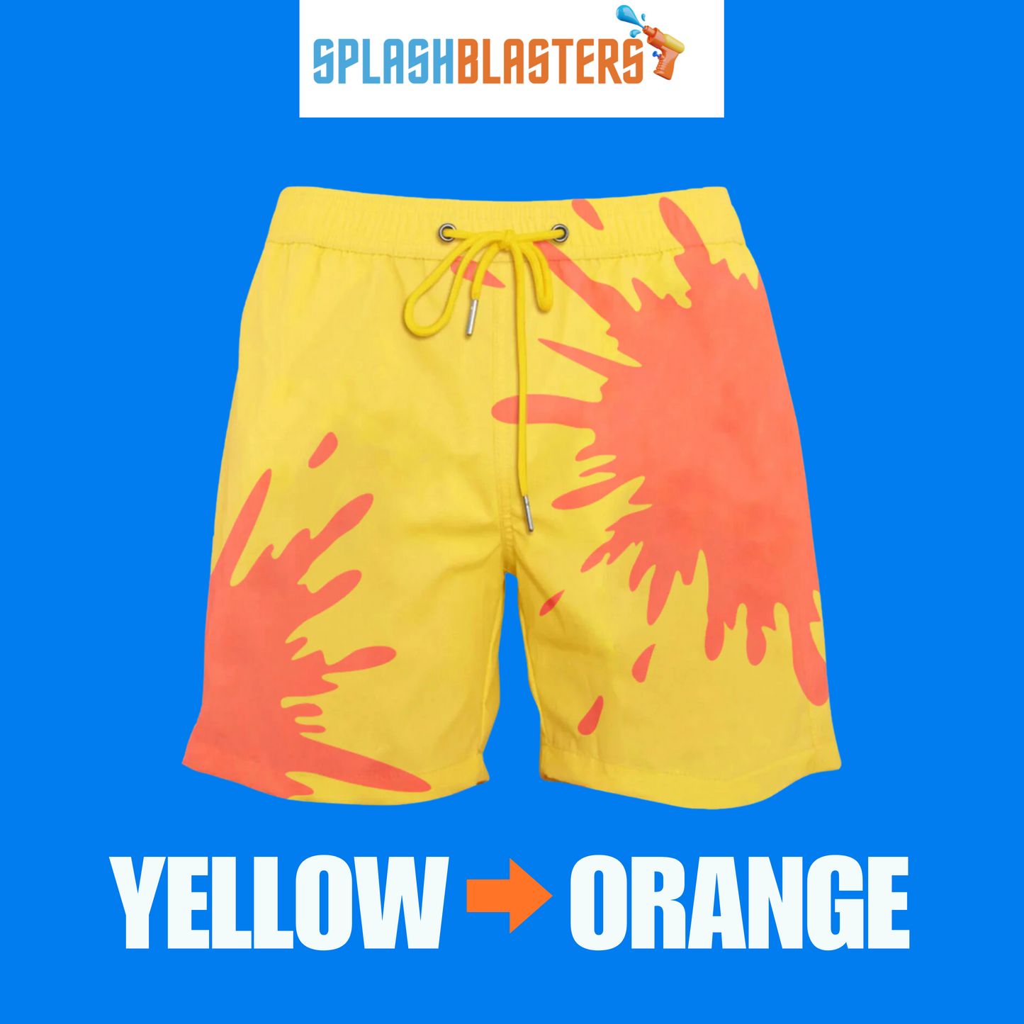 SplashBlasters swimshort changeant de couleur